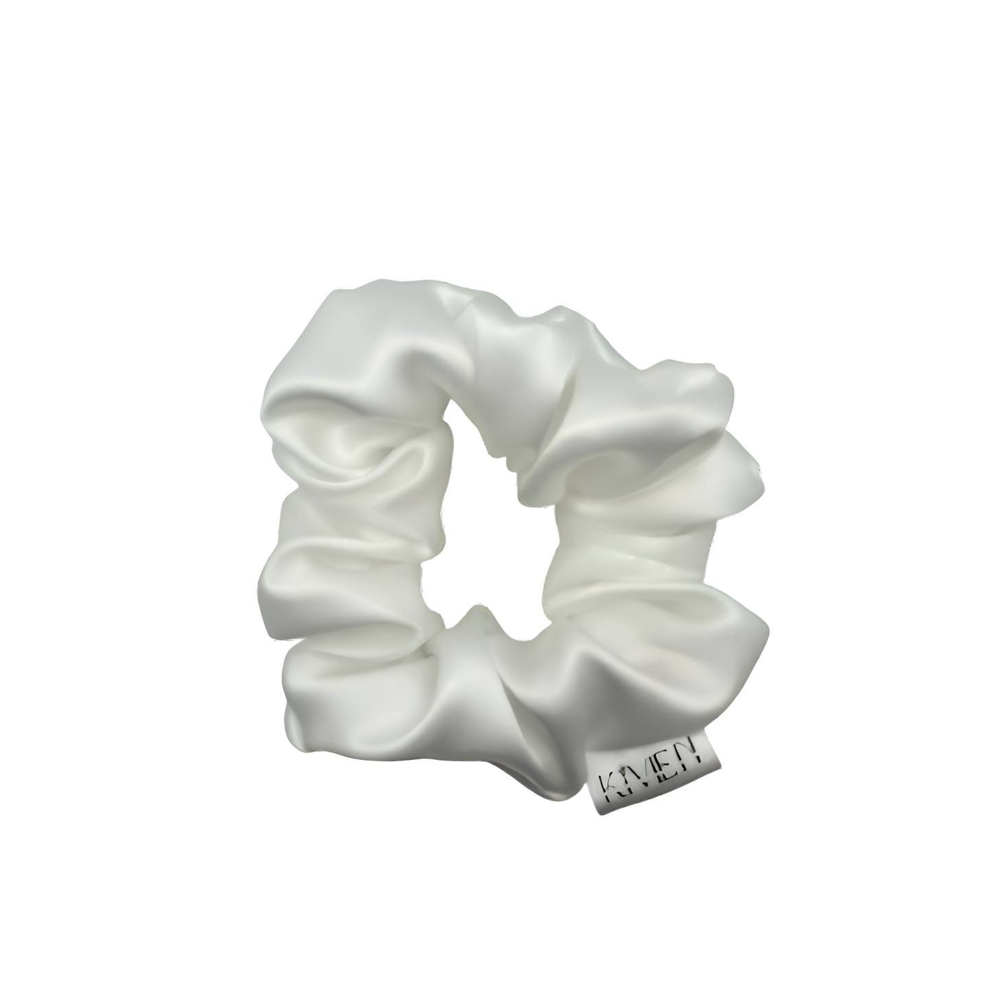 Kivien Silk šilkinė plaukų gumytė „Coconut White”